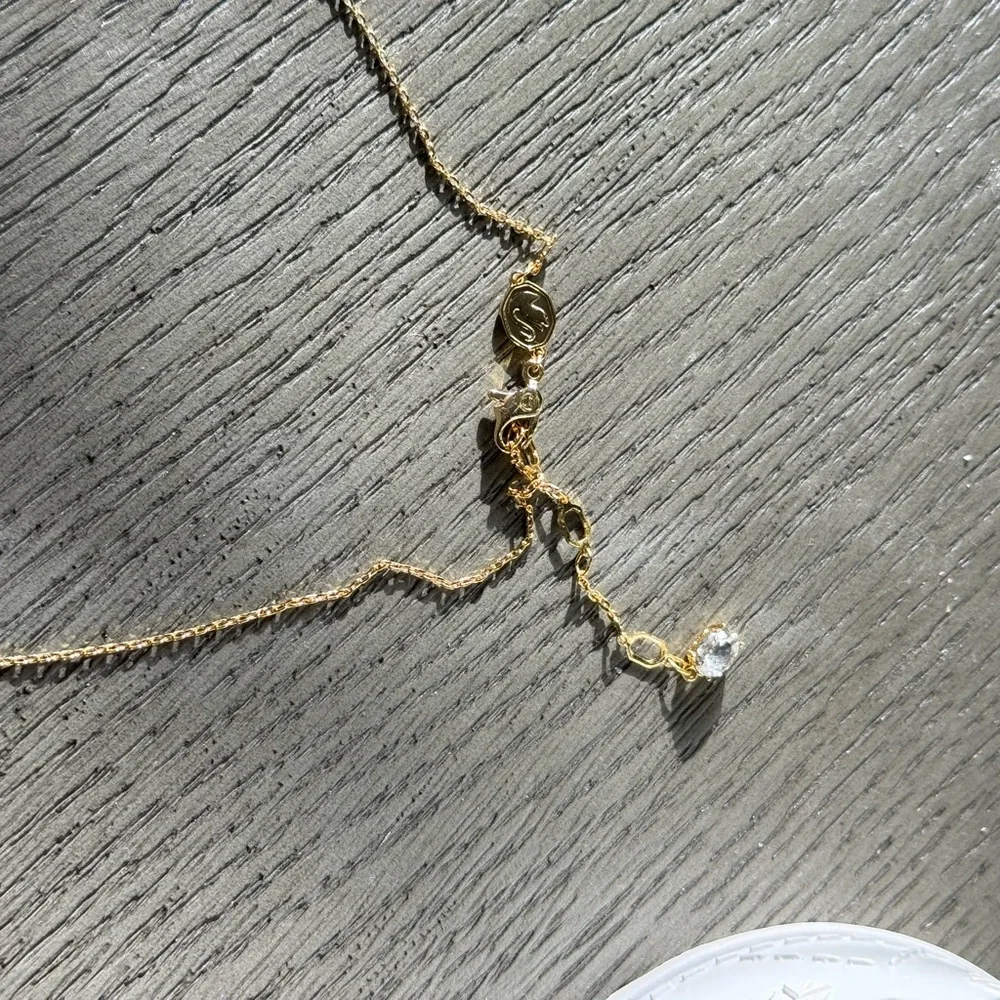 Swarovski Idyllia Y Pendant Mixed Cuts Green Multicolor Slider Necklace - Picture 5 of 12